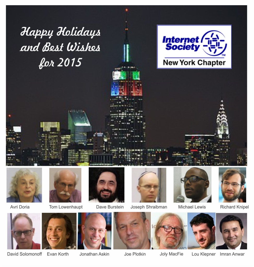 Happy Holidays from ISOC-NY